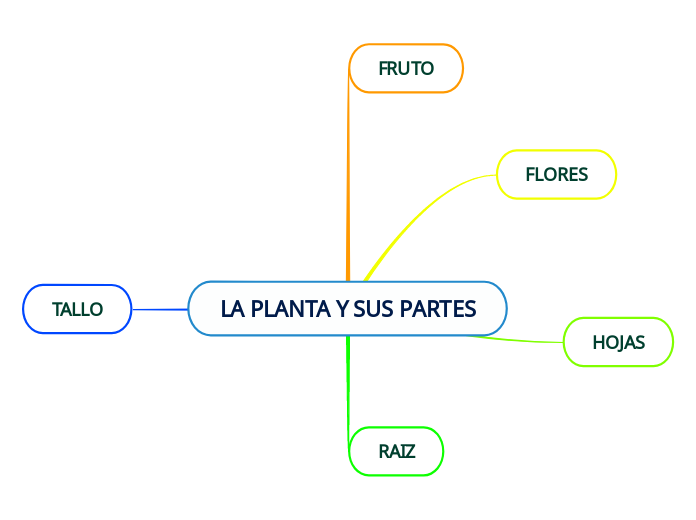 La Planta Y Sus Partes Mind Map Sexiz Pix